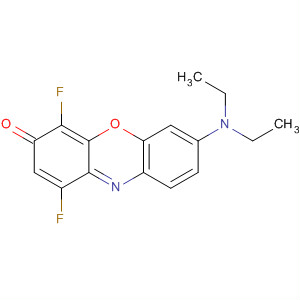 3H-Phenoxazin-3-one, 7-(diethylamino)-1,4-difluoro-