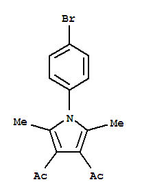ethanone, 1,1'-[1-(4-bromophenyl)-2,5-dimethyl-1H-pyrrole-3,4-diyl]bis-