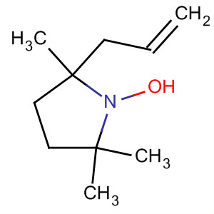 1-Pyrrolidinyloxy, 2,2,5-trimethyl-5-(2-propenyl)- molecular structure