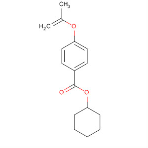 Benzoic acid, 4-(2-propenyloxy)-, 1,4-cyclohexanediyl ester, trans- molecular structure