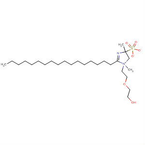 1H-Imidazolium,2-heptadecyl-4,5-dihydro-1-[2-(2-hydroxyethoxy)ethyl]-1-methyl-, methylsulfate (salt)