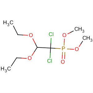 Phosphonic acid, (1,1-dichloro-2,2-diethoxyethyl)-, dimethyl ester