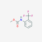 Methyl [2-(trifluoromethyl)phenyl]carbamate molecular structure