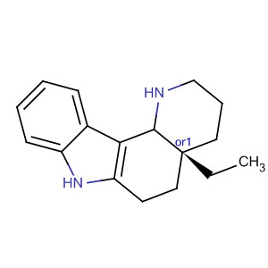 1H-Pyrido[3,2-c]carbazole, 4a-ethyl-2,3,4,4a,5,6,7,11c-octahydro-, cis-
