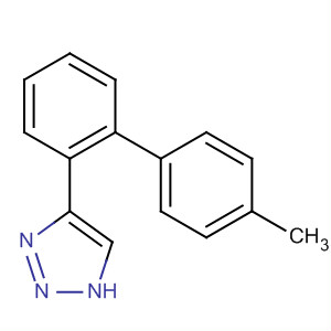 1H-1,2,3-Triazole, 4-(4'-methyl[1,1'-biphenyl]-2-yl)- molecular structure