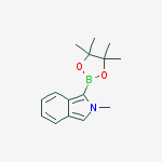 2-methyl-1-(4,4,5,5-tetramethyl-1,3,2-dioxaborolan-2-yl)-2H-Isoindole molecular structure