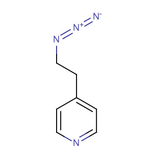 Pyridine, 4-(2-azidoethyl)- molecular structure