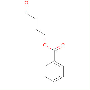 2-Butenal, 4-(benzoyloxy)-, (2E)- molecular structure