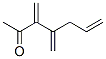 6-Hepten-2-one,3,4-bis(methylene)- molecular structure