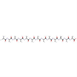 L-Alanine,L-alanyl-L-alanyl-L-alanyl-L-alanyl-L-alanyl-L-alanyl-L-alanyl-L-alanyl-L-alanyl-L-alanyl-L-alanyl-L-alanyl- molecular structure