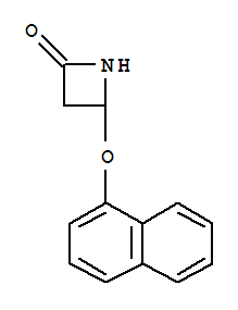 4-(naphthalen-1-yloxy)azetidin-2-one