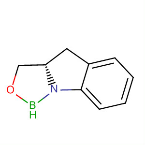 1H,3H-[1,3,2]Oxazaborolo[3,4-a]indole, 3a,4-dihydro-, (S)- molecular structure