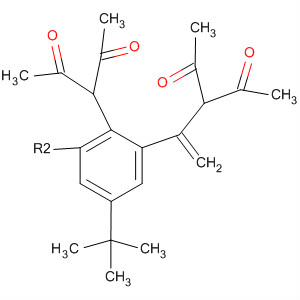 2,4-Pentanedione,3,3'-[[5-(1,1-dimethylethyl)-1,3-phenylene]bis(methylene)]bis- molecular structure