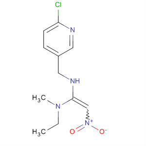 1,1-Ethenediamine,N'-[(6-chloro-3-pyridinyl)methyl]-N-ethyl-N-methyl-2-nitro- molecular structure