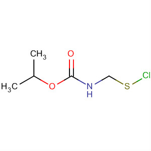 Carbamic acid, (chlorothio)methyl-, 1-methylethyl ester molecular structure