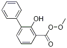 2-Hydroxy-3-methoxybiphenyl-3-carboxylic acid molecular structure