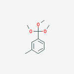 1-methyl-3-(trimethoxymethyl)benzene molecular structure