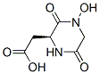[(2S)-4-HYDROXY-3,6-DIOXOPIPERAZIN-2-YL]ACETIC ACID