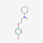N-(2-(4-fluorophenoxy)ethyl)cyclohexanamine