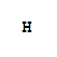 Hydrogen atom molecular structure