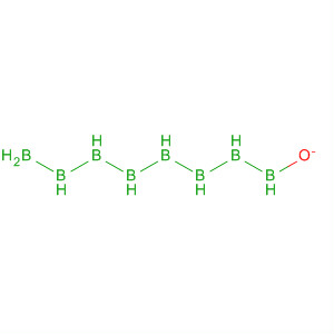 Octaborate(2-), octahydro- molecular structure