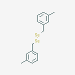 Diselenide, bis[(3-methylphenyl)methyl] molecular structure