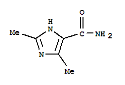 1H-Imidazole-5-carboxamide,2,4-dimethyl- molecular structure
