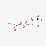 METHYL 5-(SULFAMOYLMETHYL)FURAN-2-CARBOXYLATE