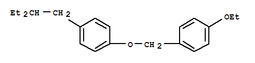 1-ethoxy-4-{[4-(2-ethylbutyl)phenoxy]methyl}benzene molecular structure