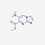 Methyl 6-aminoimidazo[1,2-a]pyrimidine-7-carboxylate molecular structure