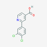2-(3,4-DICHLOROPHENYL)-ISONICOTINIC ACID