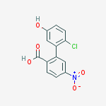 2-(2-chloro-5-hydroxyphenyl)-4-nitrobenzoic Acid