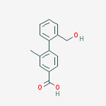 4-[2-(hydroxymethyl)phenyl]-3-methylbenzoic Acid