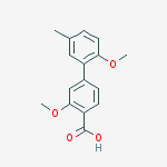 2-methoxy-4-(2-methoxy-5-methylphenyl)benzoic Acid