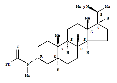 Pregnane,benzamide deriv. molecular structure