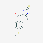 Methanone, [4-(methylthio)phenyl](5-methyl-2-thioxo-2H-imidazol-4-yl)-