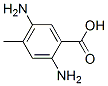 2,5-Diamino-4-methylbenzoic acid molecular structure