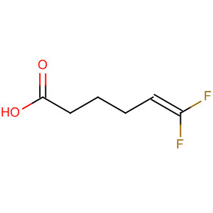 5-Hexenoic acid, 6,6-difluoro- molecular structure