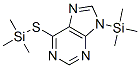 6-trimethylsilylthio-9-trimethylsilylpurine