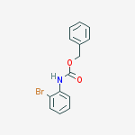N-Cbz-2-bromoaniline molecular structure