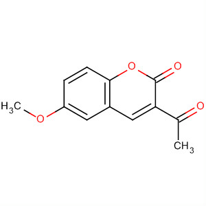2H-1-Benzopyran-2-one, 3-acetyl-6-methoxy- molecular structure