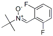 2,6-difluorophenyl-N-tert-butylnitrone molecular structure