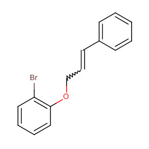 Benzene, 1-bromo-2-[(3-phenyl-2-propenyl)oxy]- molecular structure