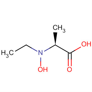 b-Alanine, N-ethyl-N-hydroxy- molecular structure