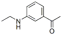 ETHANONE,1-[3-(ETHYLAMINO)PHENYL]- molecular structure