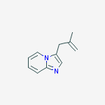 Imidazo[1,2-a]pyridine, 3-(2-methyl-2-propenyl)- molecular structure