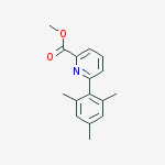 Methyl 6-(2,4,6-trimethylphenyl)pyridine-2-carboxylate molecular structure
