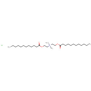 Ethanaminium,N,N-dimethyl-2-[(1-oxododecyl)oxy]-N-[2-[(1-oxododecyl)oxy]ethyl]-,chloride