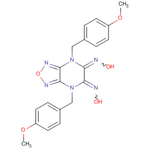 [1,2,5]Oxadiazolo[3,4-b]pyrazine-5,6(4H,7H)-dione,4,7-bis[(4-methoxyphenyl)methyl]-, dioxime