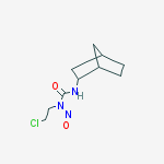 1-(2-Chloroethyl)-1-nitroso-3-(norbornan-2-yl)urea molecular structure